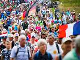 "'t Ging lekker'', is zijn commentaar op de zeventigste tocht die hij heeft volbracht. Van der Lans had op zijn dagelijkse tocht van 30 kilometer gezelschap van kleinzoon Beau.