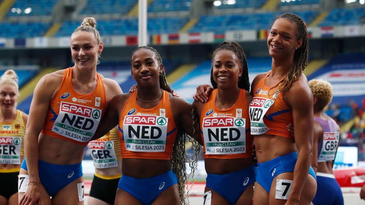Los relevos femeninos impresionan a los equipos nacionales del Campeonato de Europa, Holanda quinta después del segundo día |  Deportes Otros