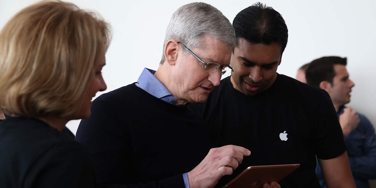 Apple verdient steeds meer aan het aanbieden van diensten