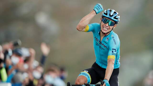 Miguel Ángel López had het tricot van Astana al eerder om zijn schouders.