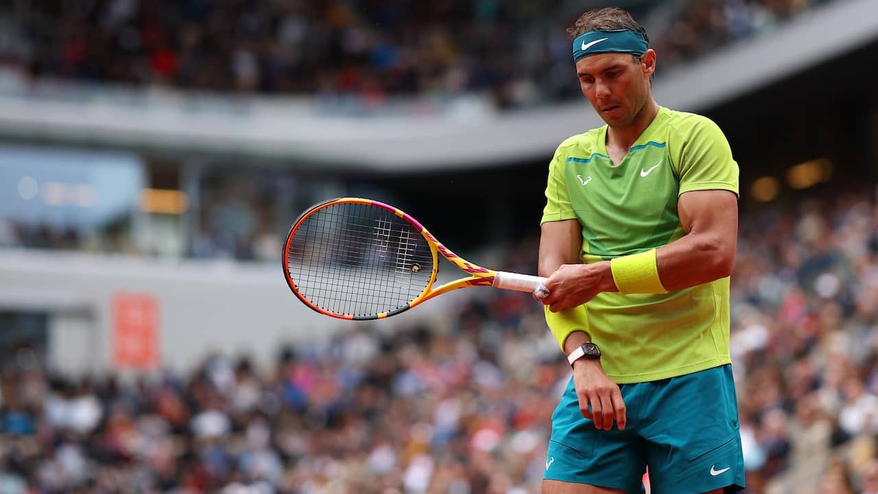 Rafael Nadal convincingly reached the second round at Roland Garros.