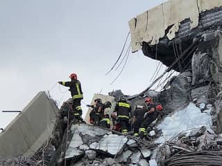 'Dodental na instorten hangbrug Genua naar 35', veel zwaargewonden