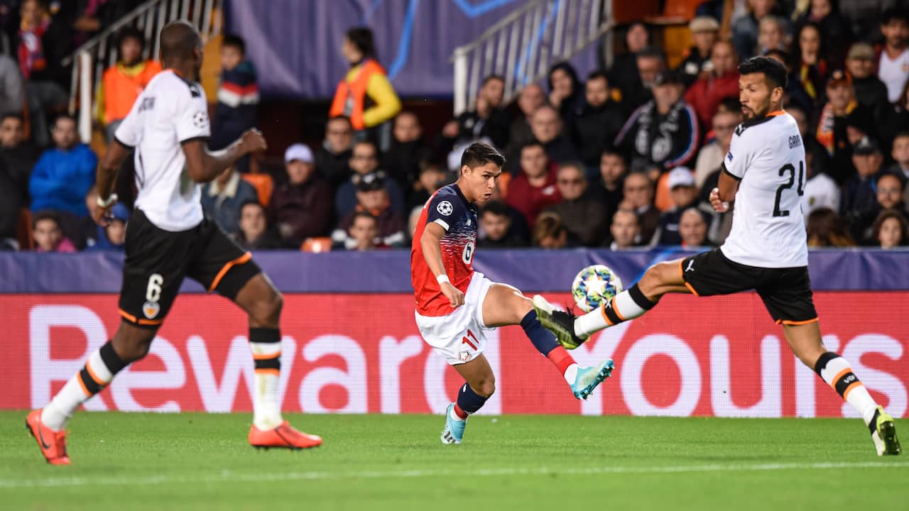 Samenvatting Valencia-Lille (4-1)