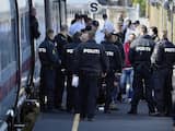 Geen treinen van Duitsland naar Denemarken wegens migranten