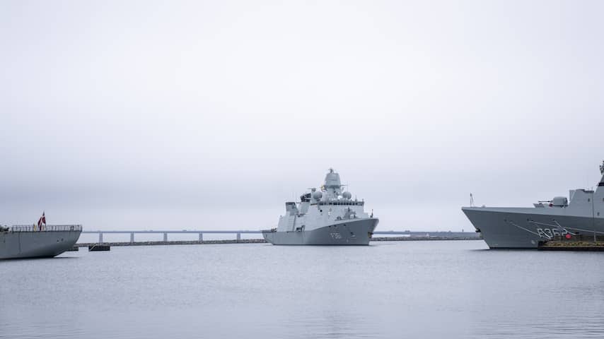 Denemarken waarschuwt voor marineschip dat per ongeluk raket kan afvuren