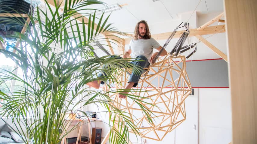 We bewegen te weinig: Office Jungle laat je klimmen op kantoor