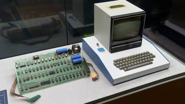 Originele Apple-1 computer van Steve Jobs te koop op New Yorkse veiling