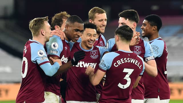West Ham United beleeft een uitstekend seizoen.