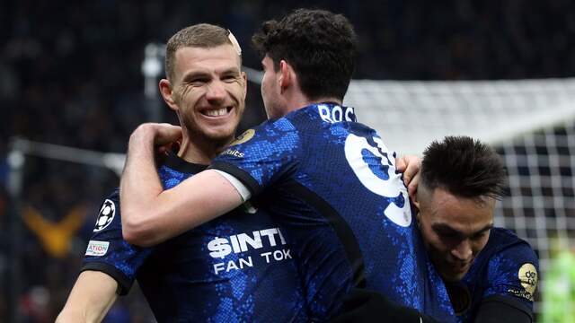 Edin Dzeko was de grote man bij Internazionale.