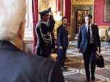 De Italiaanse kandidaat-premier Giuseppe Conte had zondag een overleg met president Sergio Mattarella.