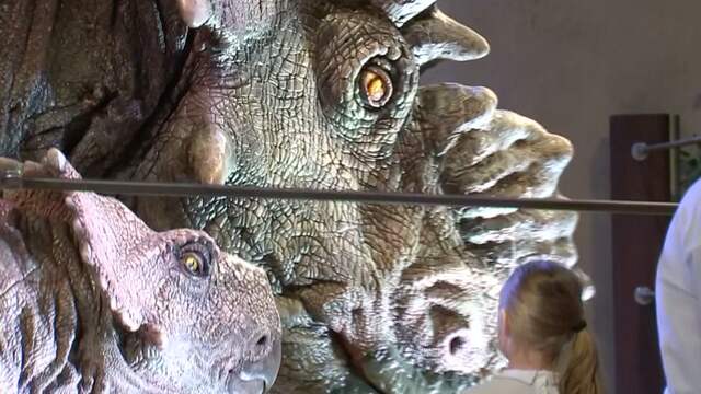 Bewegende dino’s uit Jurassic Park te zien in Parijs