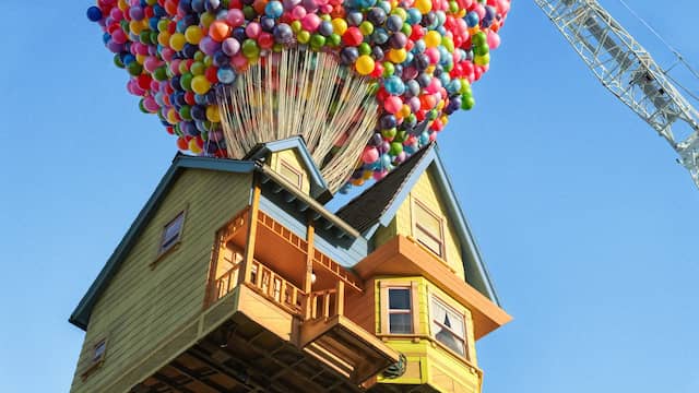 Slaap op hoogte: Airbnb bouwt huis na uit animatiefilm Up