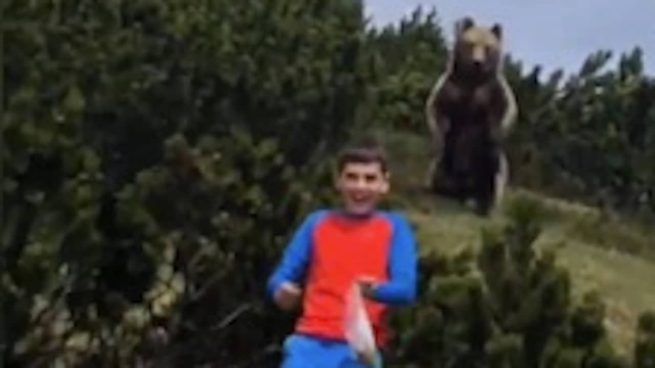 Alessandro (12) werd tijdens wandeling achtervolgd door een beer NUjunior