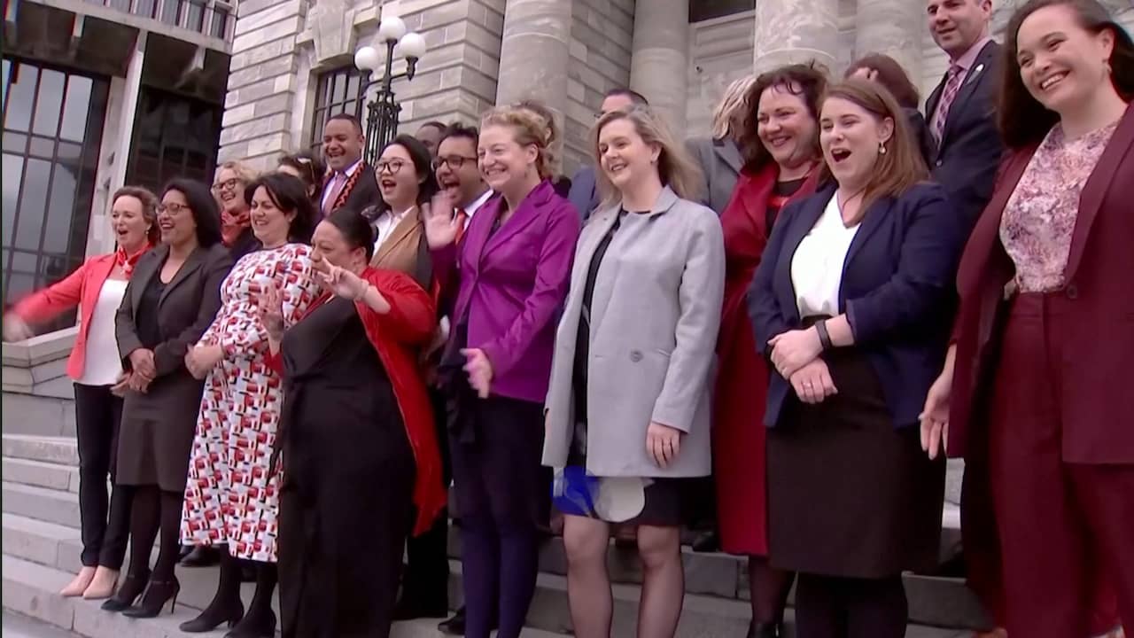 Beeld uit video: Nieuw-Zeeland krijgt meest inclusieve parlement ooit