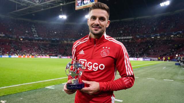 Dusan Tadic miste een grote kans, maar werd wel uitgeroepen tot man van de wedstrijd.