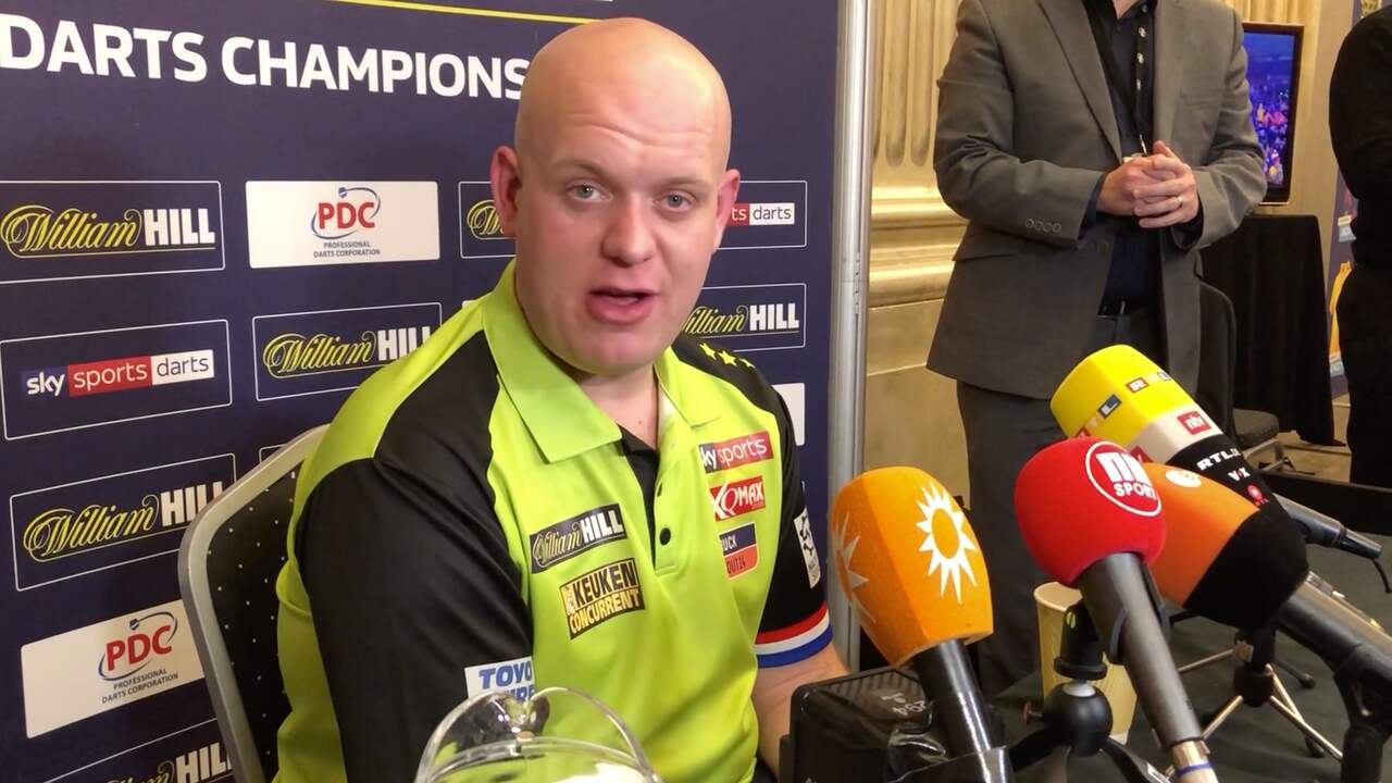 Van Gerwen: 'Wereldtitel verliezen komt heel hard aan'