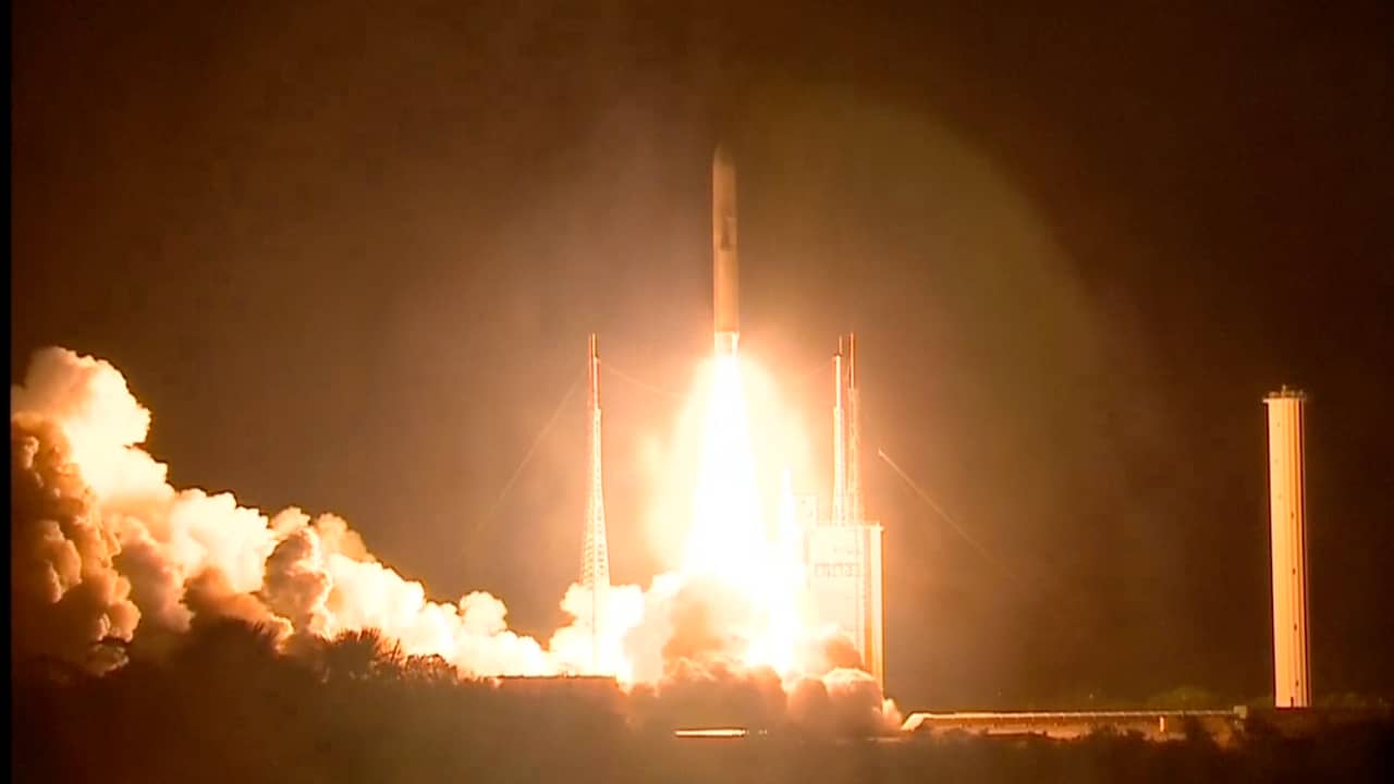 Beeld uit video: ESA lanceert raket in richting van Mercurius