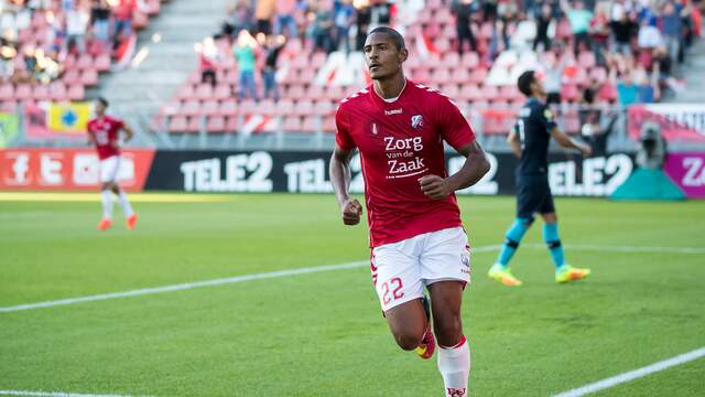 Sébastien Haller maakte als speler van FC Utrecht indruk in de Eredivisie.