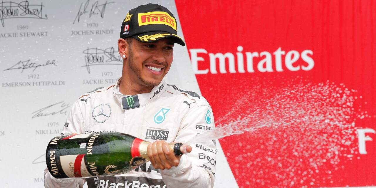Ecclestone noemt Hamilton beste wereldkampioen ooit voor Formule 1