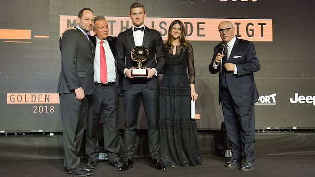 De Ligt Receives Golden Boy Award In Turin Teller Report