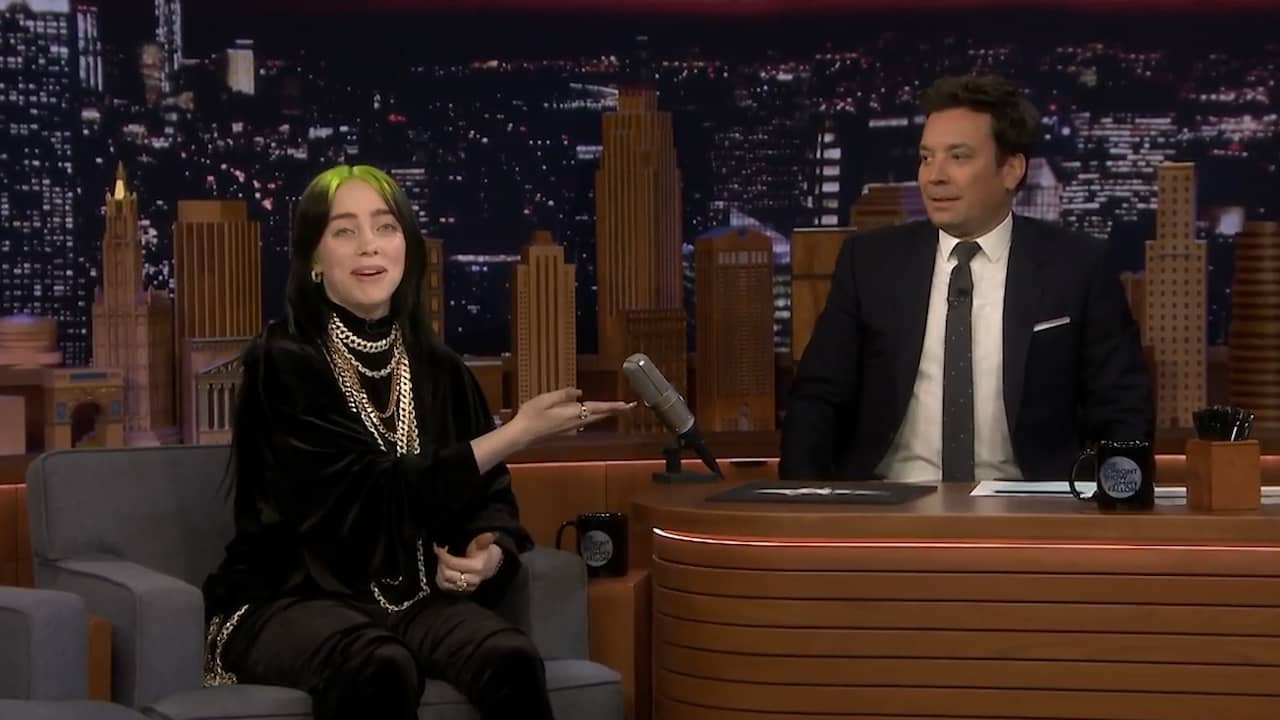 Billie Eilish Talks About A Fall During A Talk Show Show Teller