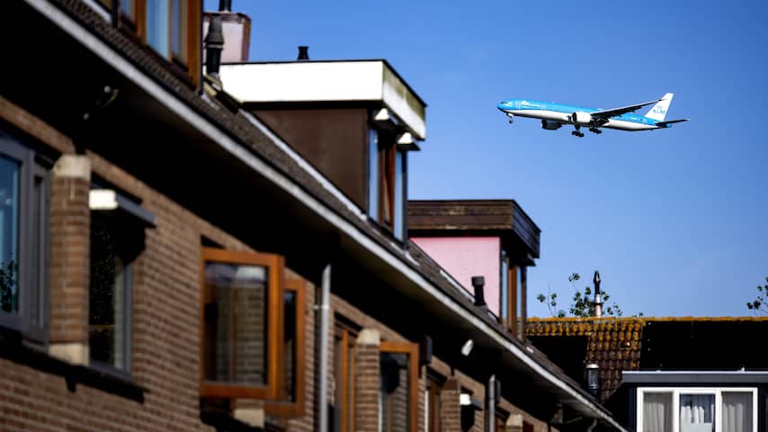 Vliegtuig omwonenden Schiphol geluidsoverlast