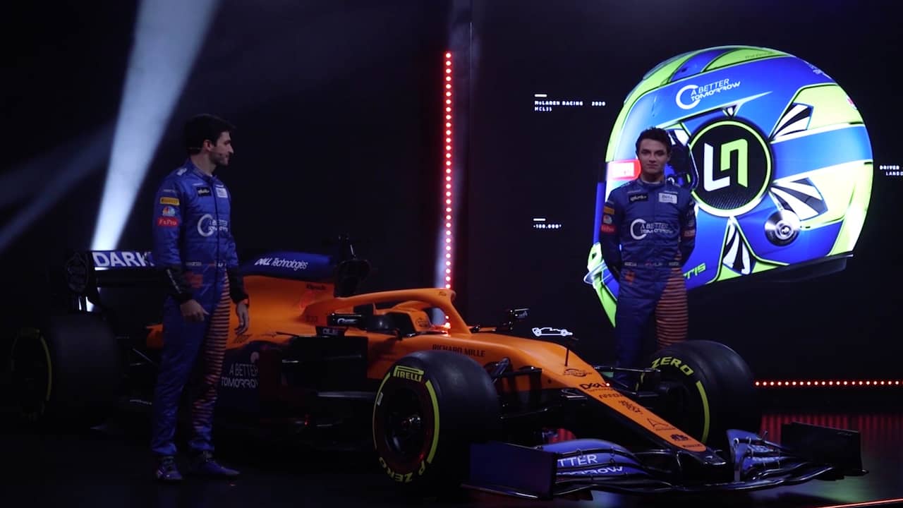 McLaren onthult Formule 1-auto voor komend seizoen