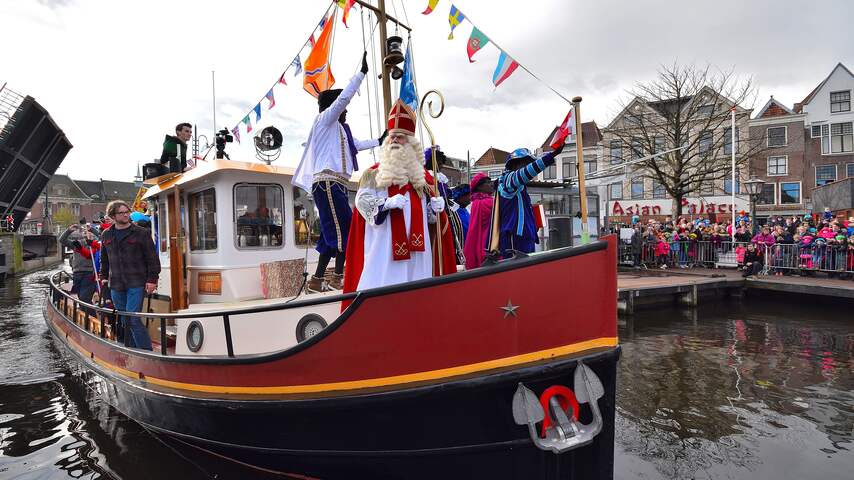 Intocht Sinterklaas 2015 in Leiden
