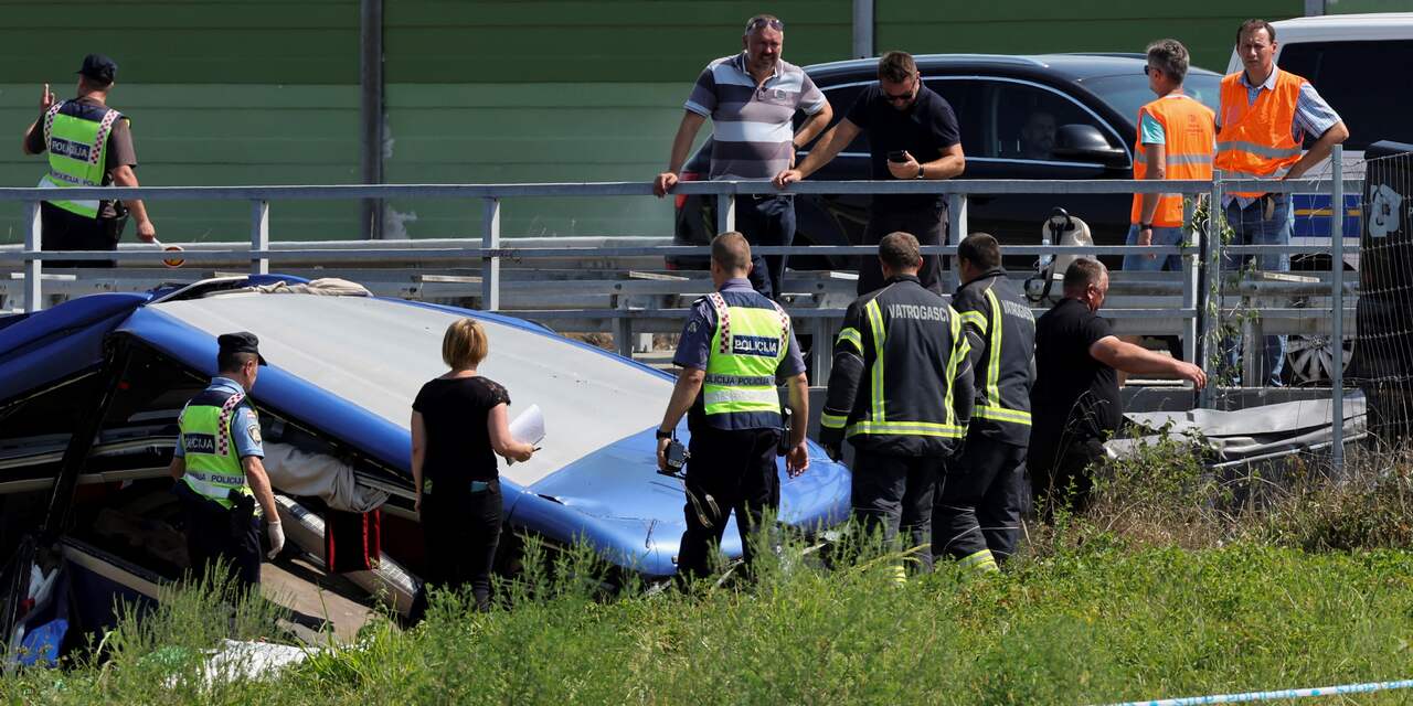 Twaalf doden en 43 gewonden bij busongeluk met Poolse pelgrims in Kroatië