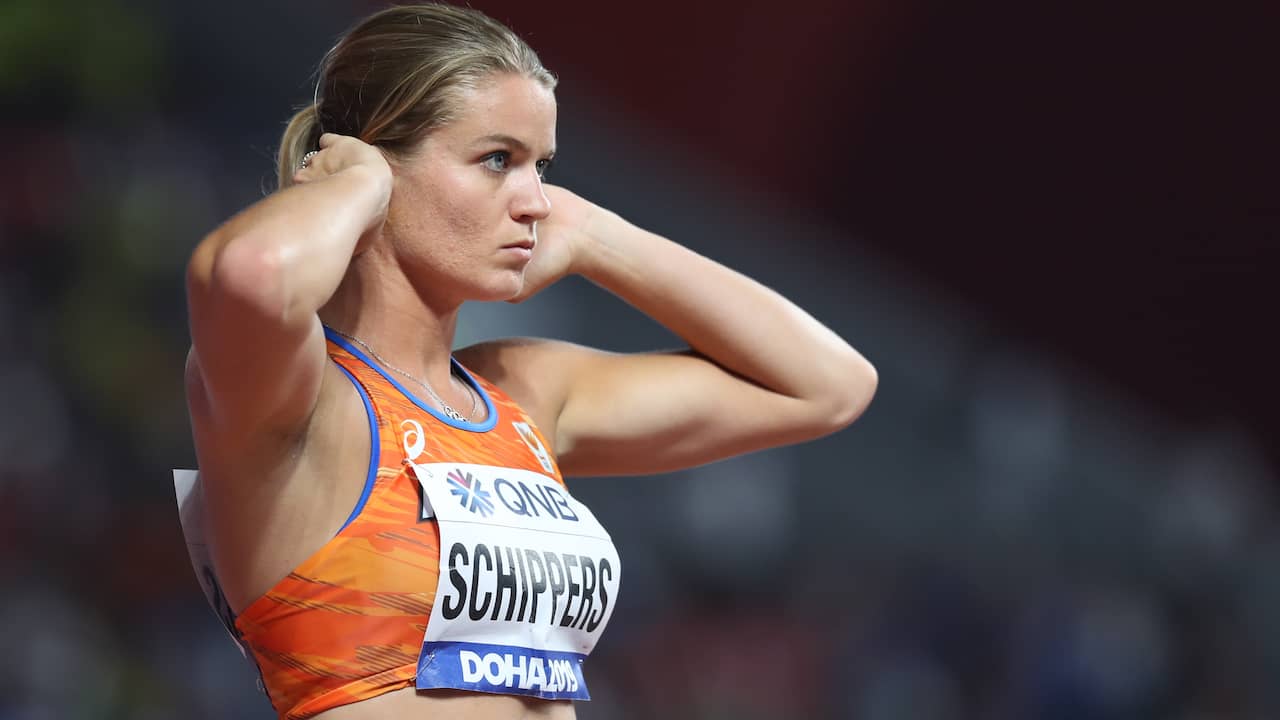 Dafne Schippers в купальнике