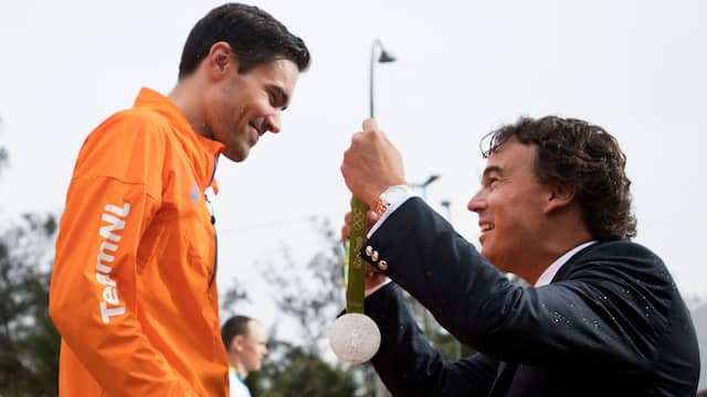 Tom Dumoulin won in 2016 olympisch zilver op de tijdrit.