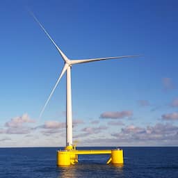 Shell gaat met ScottishPower twee drijvende windparken op zee bouwen