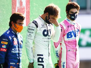 Gasly verrassende winnaar knotsgekke GP Italië, Verstappen valt uit