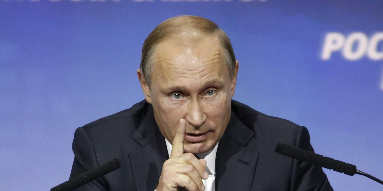 Poetin bekritiseert VS-beleid over Syrië en dringt aan op politieke oplossing