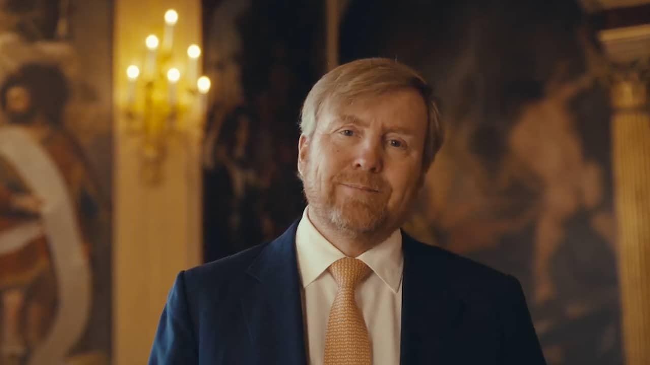 Beeld uit video: Koning wil 100 Nederlanders trakteren op lunch voor jubileum