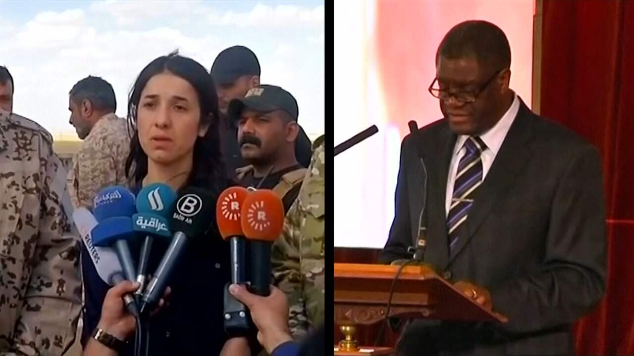 Beeld uit video: Dit zijn de winnaars van de Nobelprijs voor Vrede