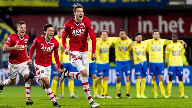Samenvatting: AZ door naar finale na moeizame penaltyserie