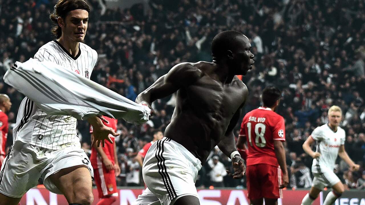 Samenvatting Besiktas-Benfica (3-3)