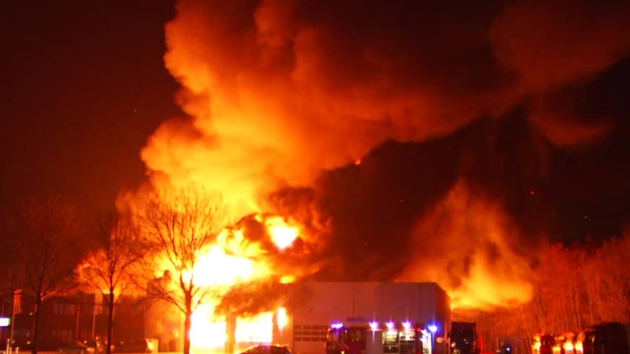 Explosies bij brand in Duiven