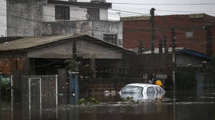 Dodental zware overstromingen Brazilië loopt op, zo'n zeventig vermisten