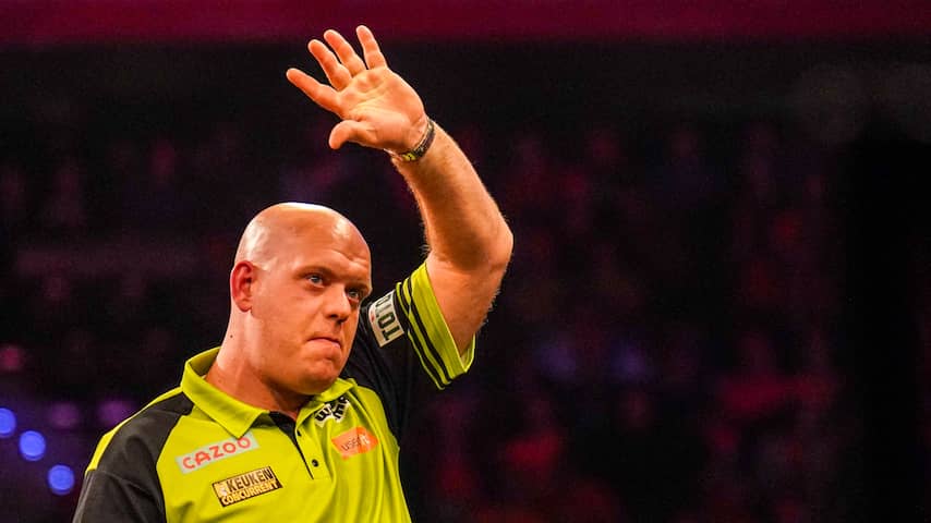 Van Gerwen Gaat Ondanks Blessure Naar Play Offs Al Moet Ik Op Krukken