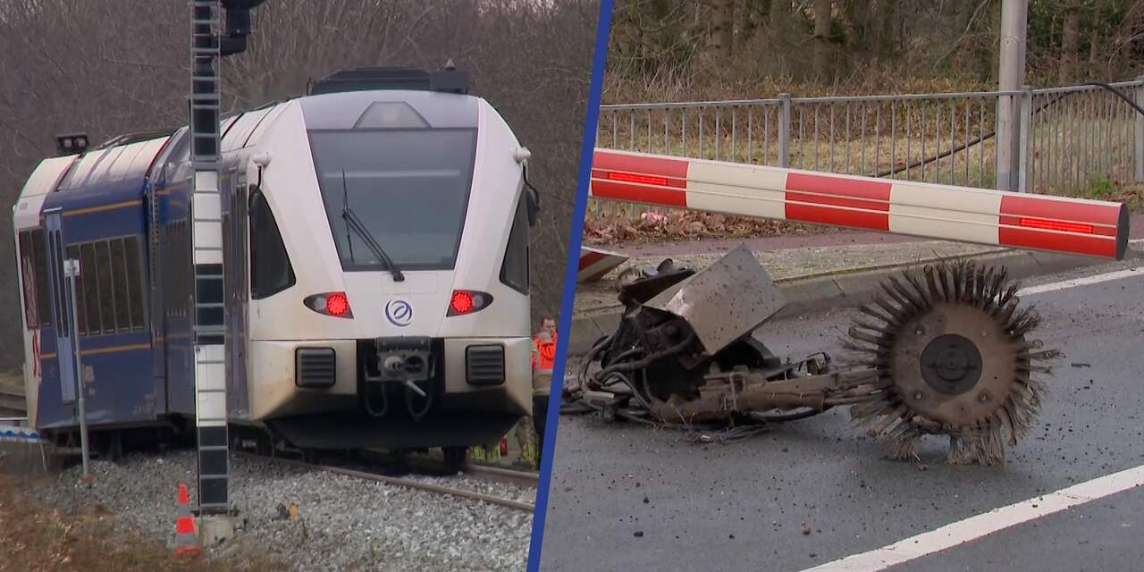 Gemist: Hulpdiensten Rukken Uit Na Botsing Trein En Veegwagen In