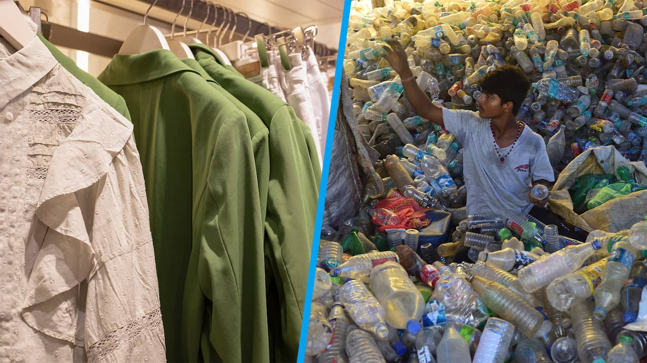 Petflessen recyclen garen voor kledingindustrie is niet per se duurzaam Economie |