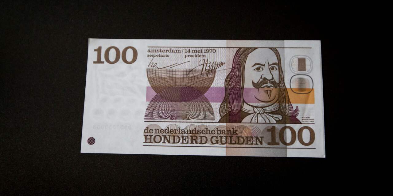 100-guldenbiljet met De Ruyter nog een week om te wisselen