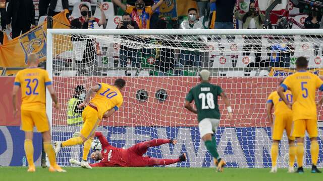 Tigres was dankzij een benutte penalty te sterk voor Palmeiras.