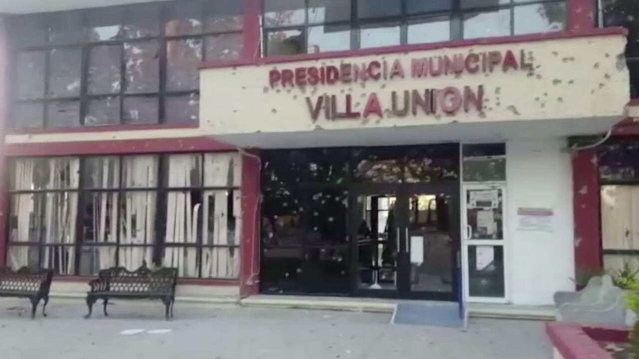 Stadhuis in Mexico met kogels doorzeefd na vuurgevecht