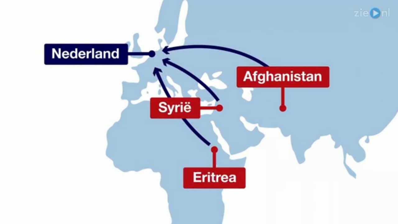 In 60 seconden: De asielprocedure van vluchtelingen in Nederland