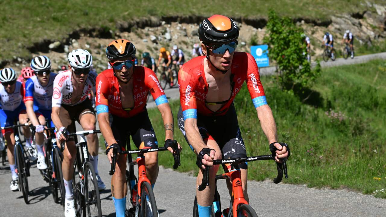 Bahrain Victorious mikt met Haig en Caruso op podiumplek in Tour