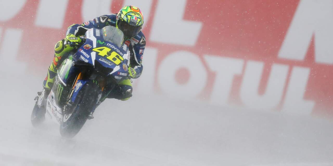 Gevallen Rossi baalt van stomme fout tijdens TT