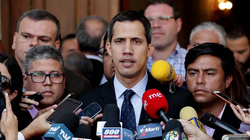 Interim-president Venezuela ontmoet vicepresident VS maandag in Bogota